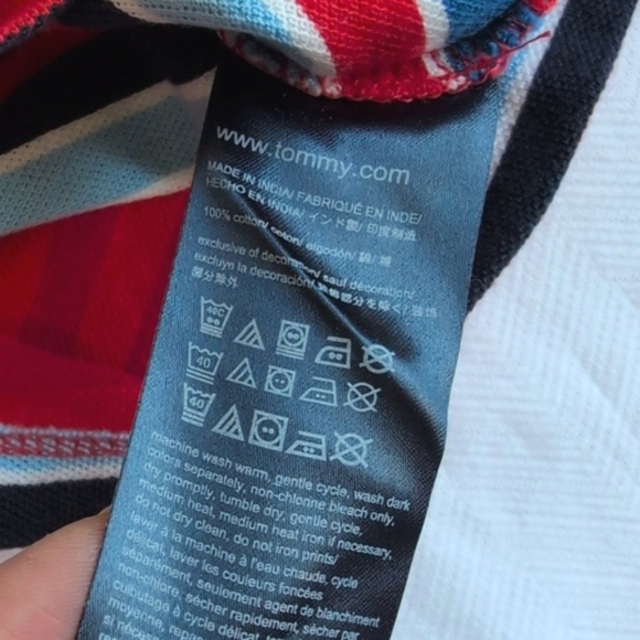 tommy hilfiger 2-pack cotton polo t-shirt & bodysuit bundle 6-9 months baby boy - Picture 4 of 11